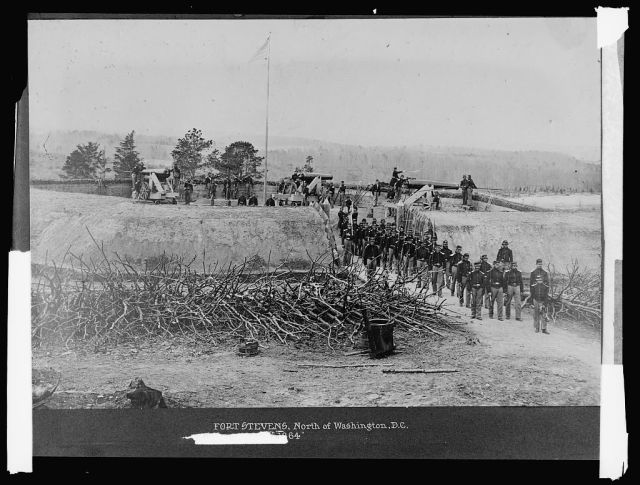 Fort Stevens Washington D.C., Library of Congress https://www.loc.gov/item/npc2008010875/